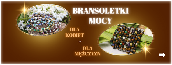 Biżuteria mocy dla kobiet i mężczyzn, kamienie naturalne - Cuda od ręki